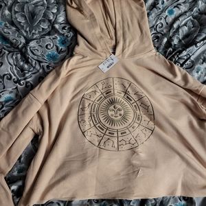 Girls, sugar and jade crop sweatshirt